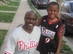Solomon Jones Jr and Solomon Jones III (Photo by LaVeta Jones)